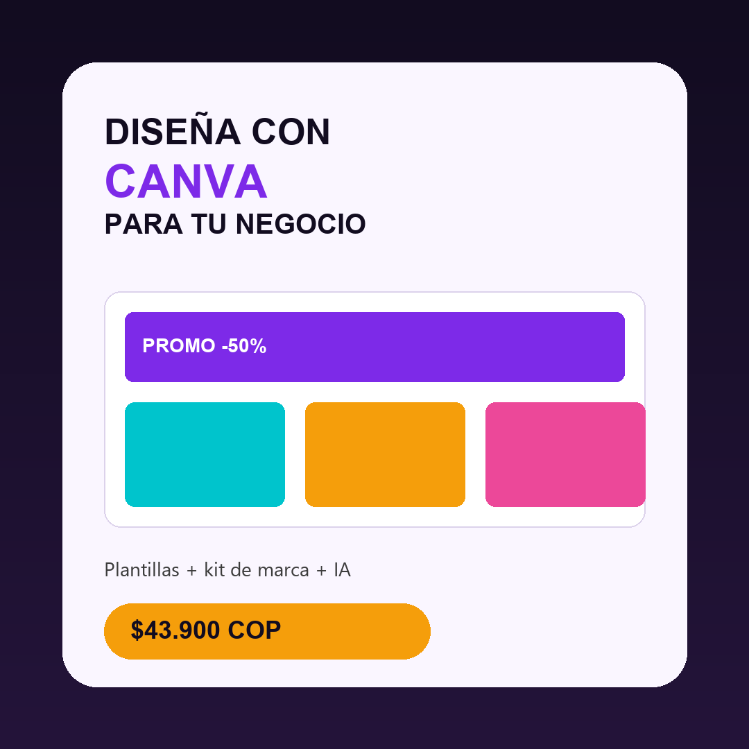 Curso de diseño con Canva para redes sociales y marketing